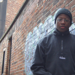 A man wearing clothing from Sheffield's The Alternative Store.