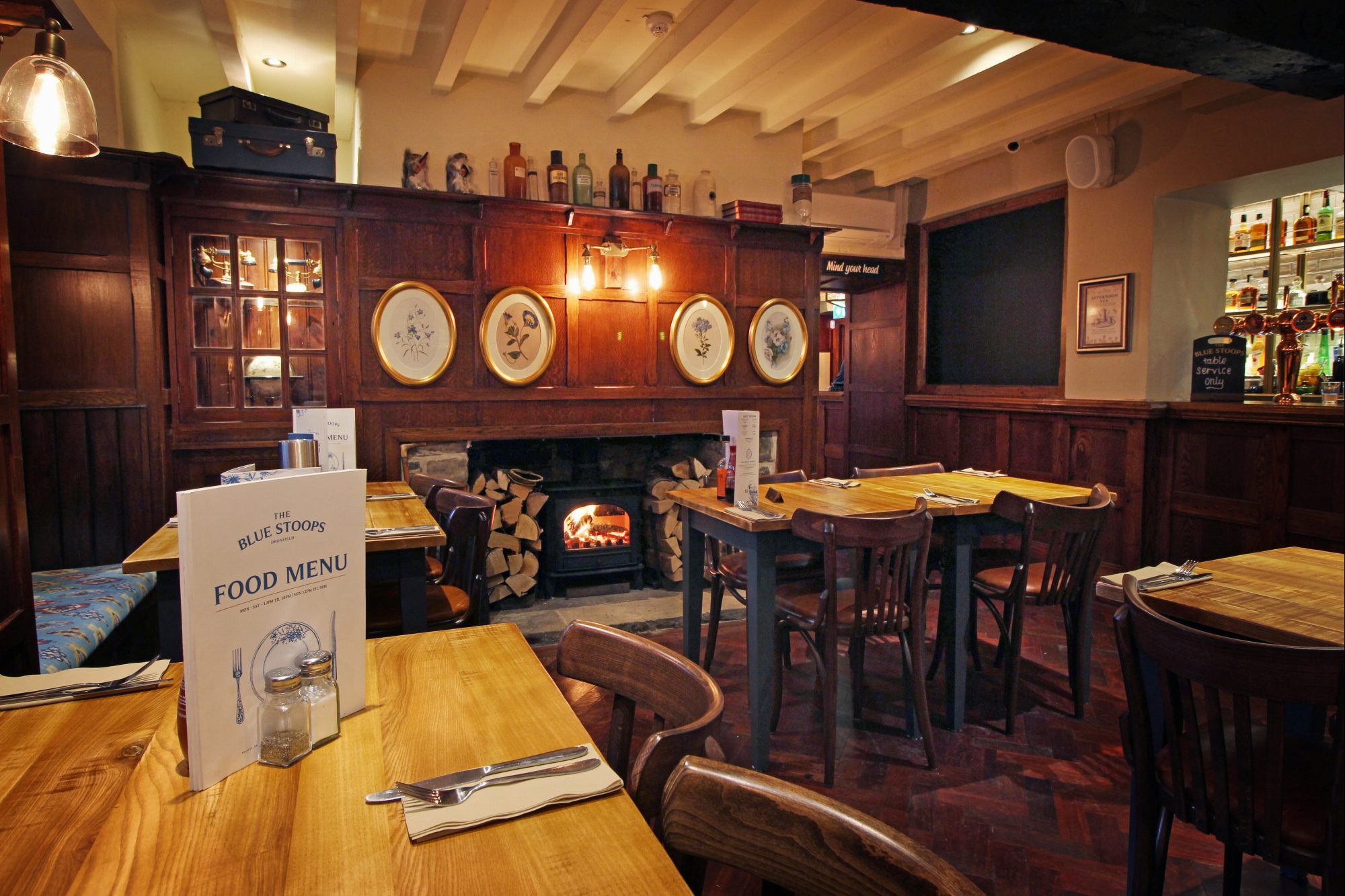 Inside The Blue Stoops.