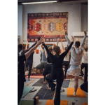 A Pilates class at Nomad Maison. 