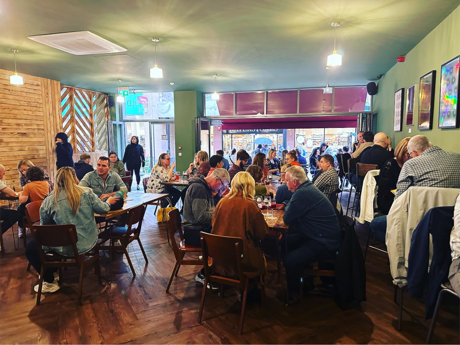 Inside The Old Shoe.