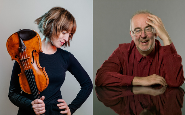 Two images. One of fenella humphreys (credit alejandro tamagno) and martin roscoe (credit eric richmond)
