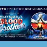 Promo poster for the show Blood Brothers at the Lyceum Theatre, Sheffield.