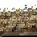 Exterior view of Leopold Hotel showing the building façade and entrance