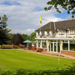 The club house at Hillsborough Golf Club.
