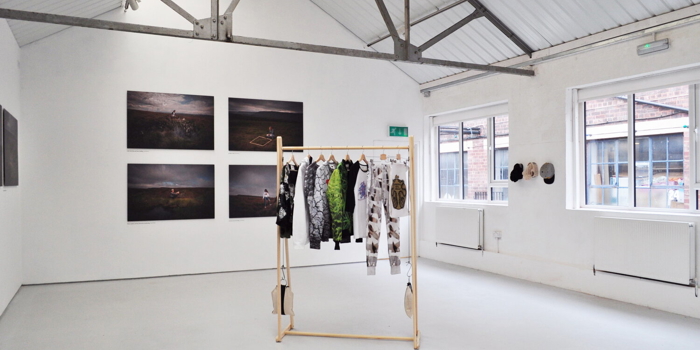 The display space inside Bloc Projects.