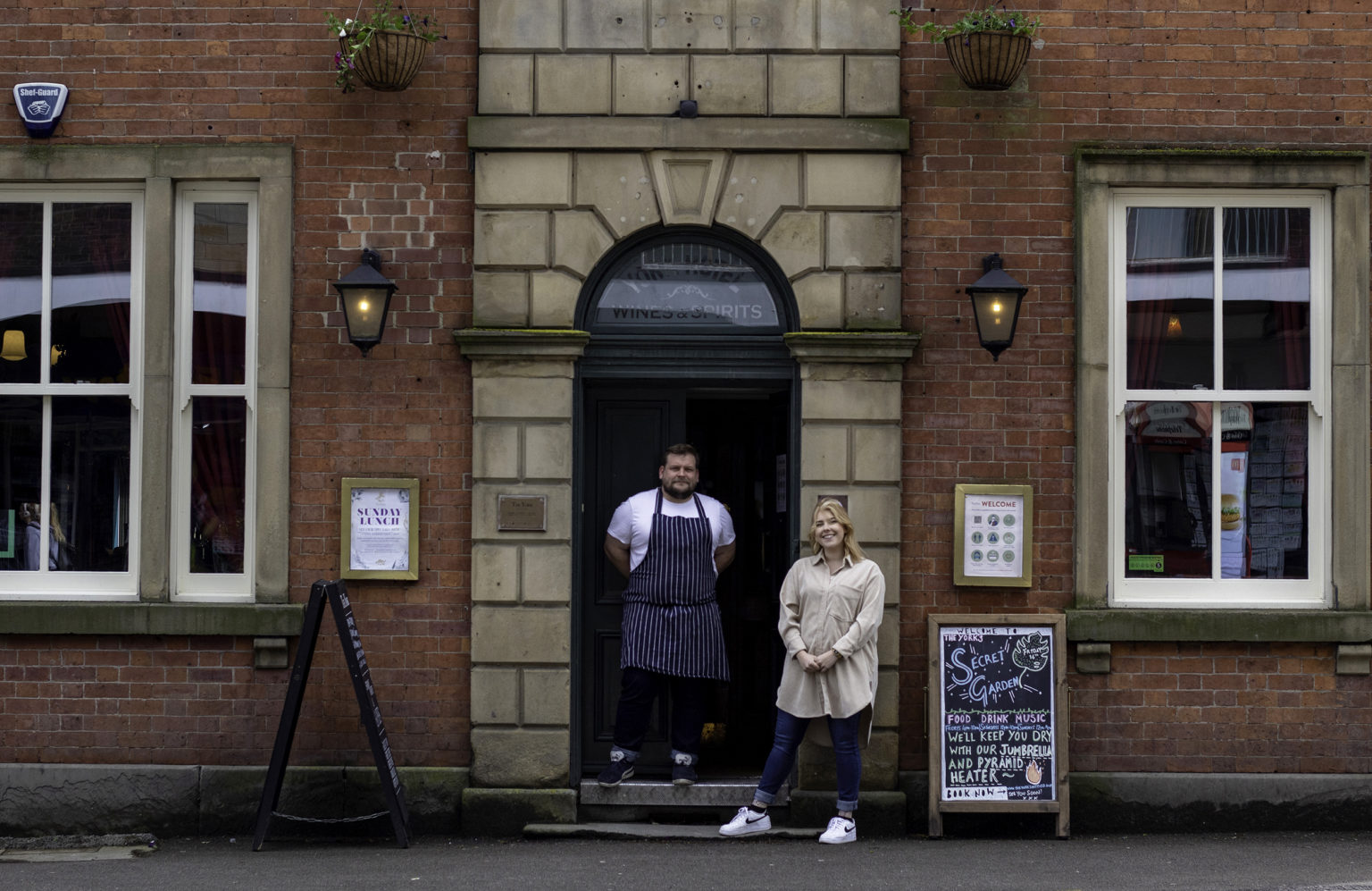 The exterior of The York.