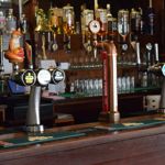The bar at Renishaw Park Golf Club.