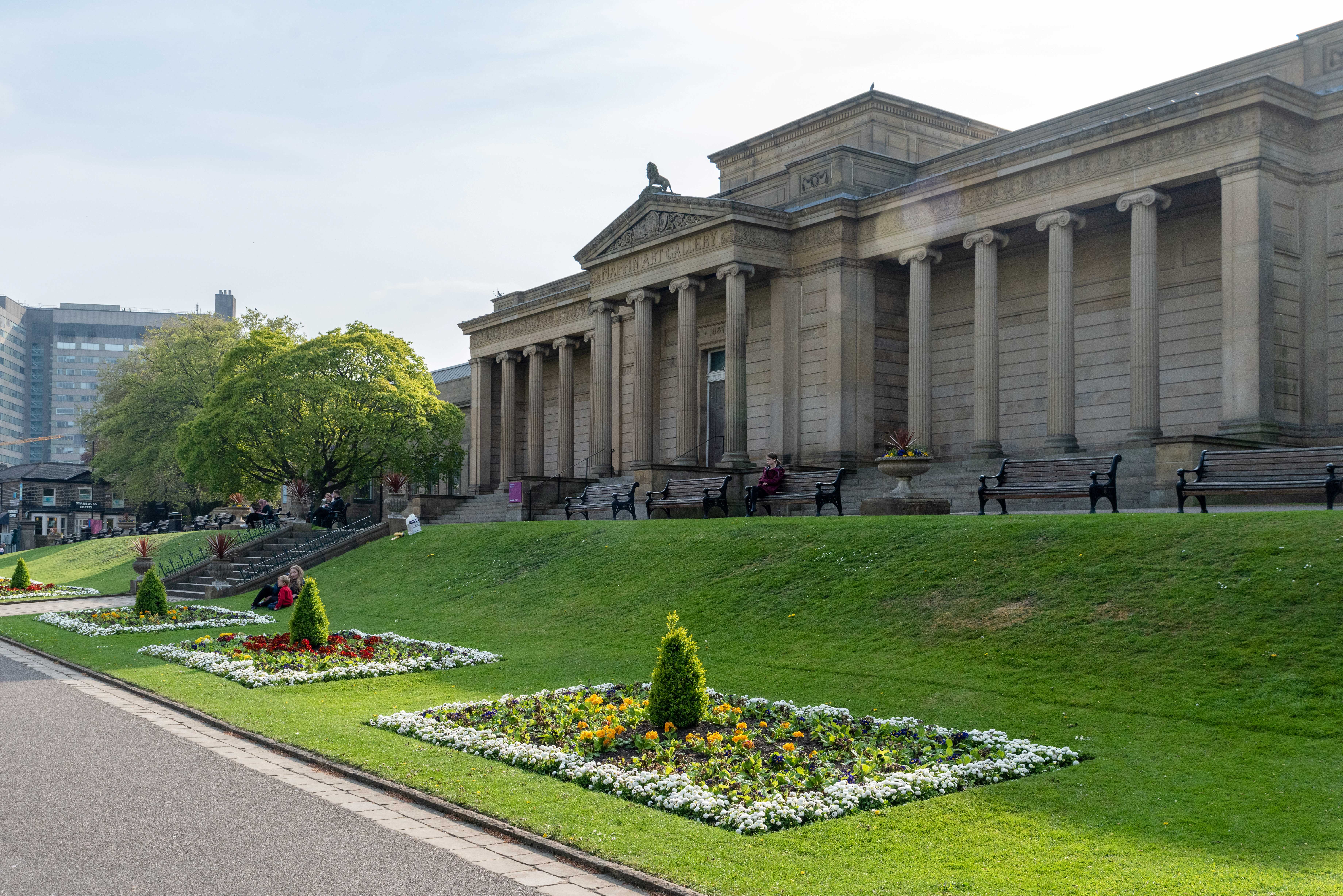 The exterior of the Weston Park Museum.