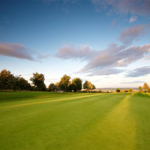 One of the green at the Birley Wood Golf Course.