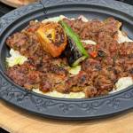 A dish at Mavi Ruya Turkish Bar & Grill.