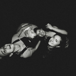 Black and white image of the band Cattle Grid.