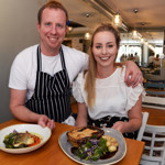 The owners of Turnip & Thyme, Robert and Louise.