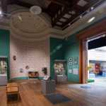 Inside on of the galleries at the Weston Park Museum.