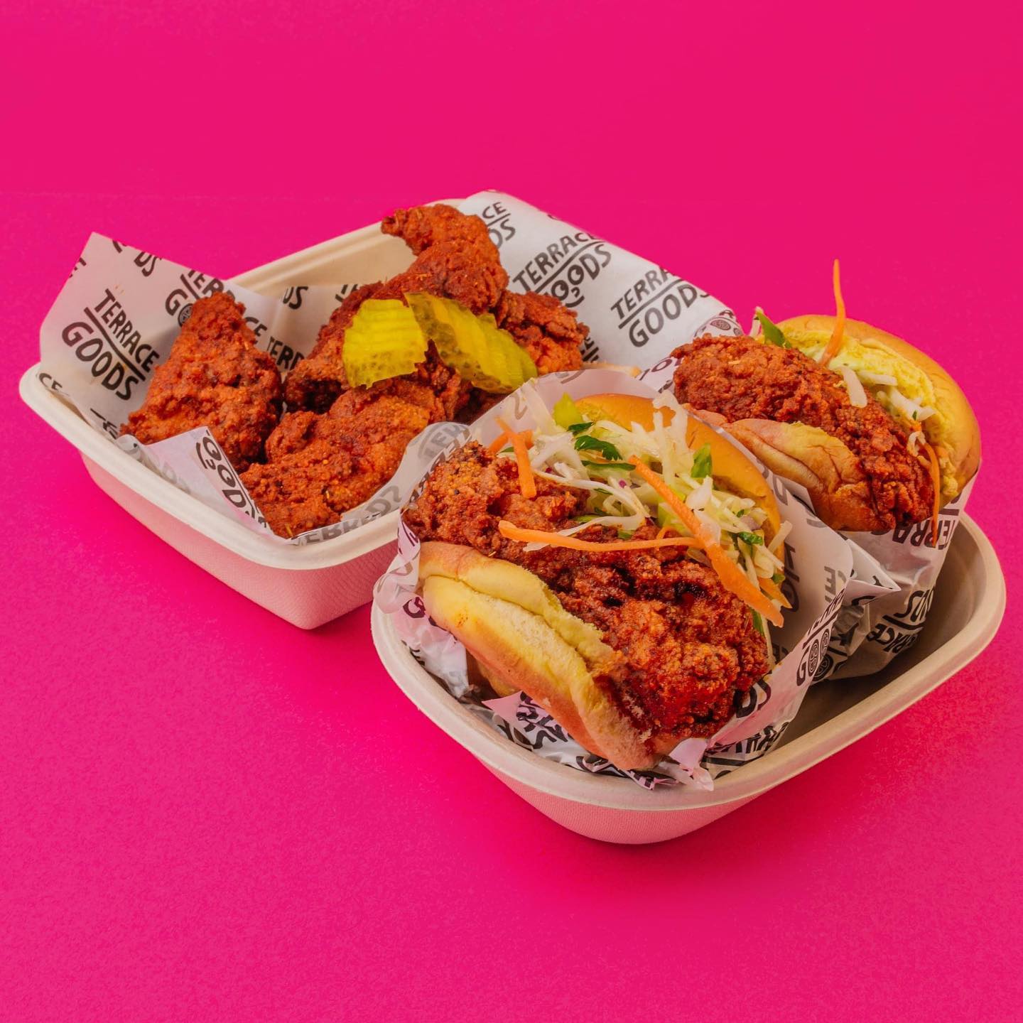 Promo shot of food from Terrace Goods.
