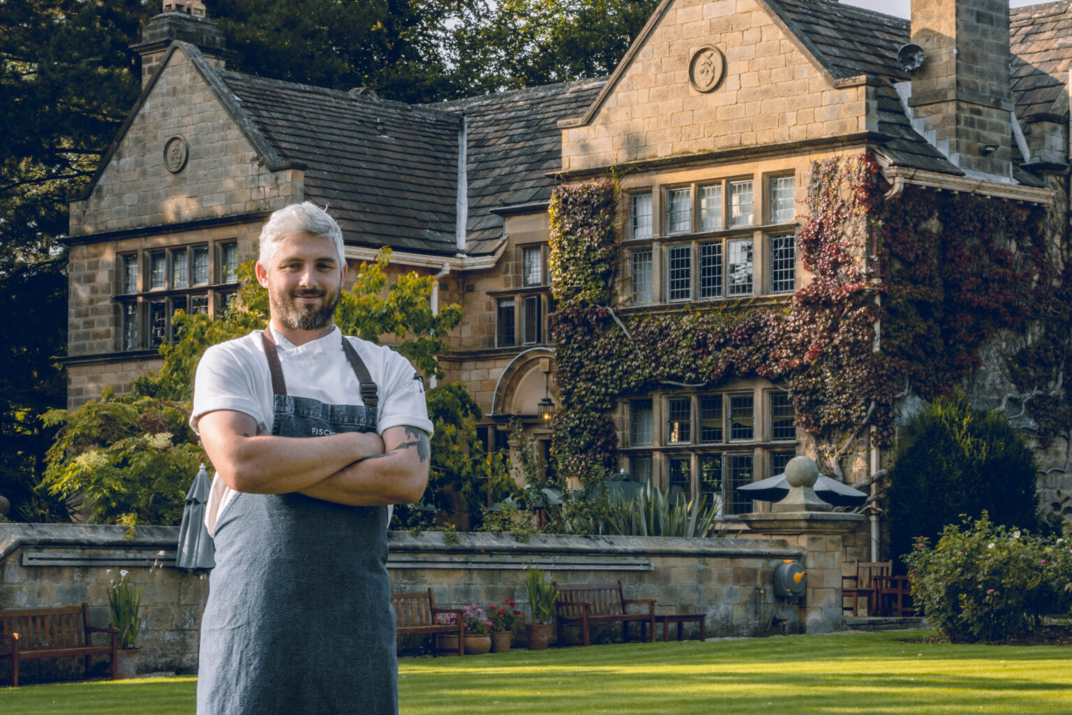 Fischer’s Baslow Hall, an award-winning, stylish, boutique country house hotel and restaurant.
