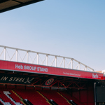 One of the stands at Bramall Lane.