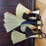 A selection of hand-made brushes.