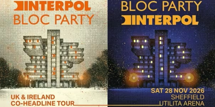 Promo image for Bloc Party & Interpol Co-Headline Tour
