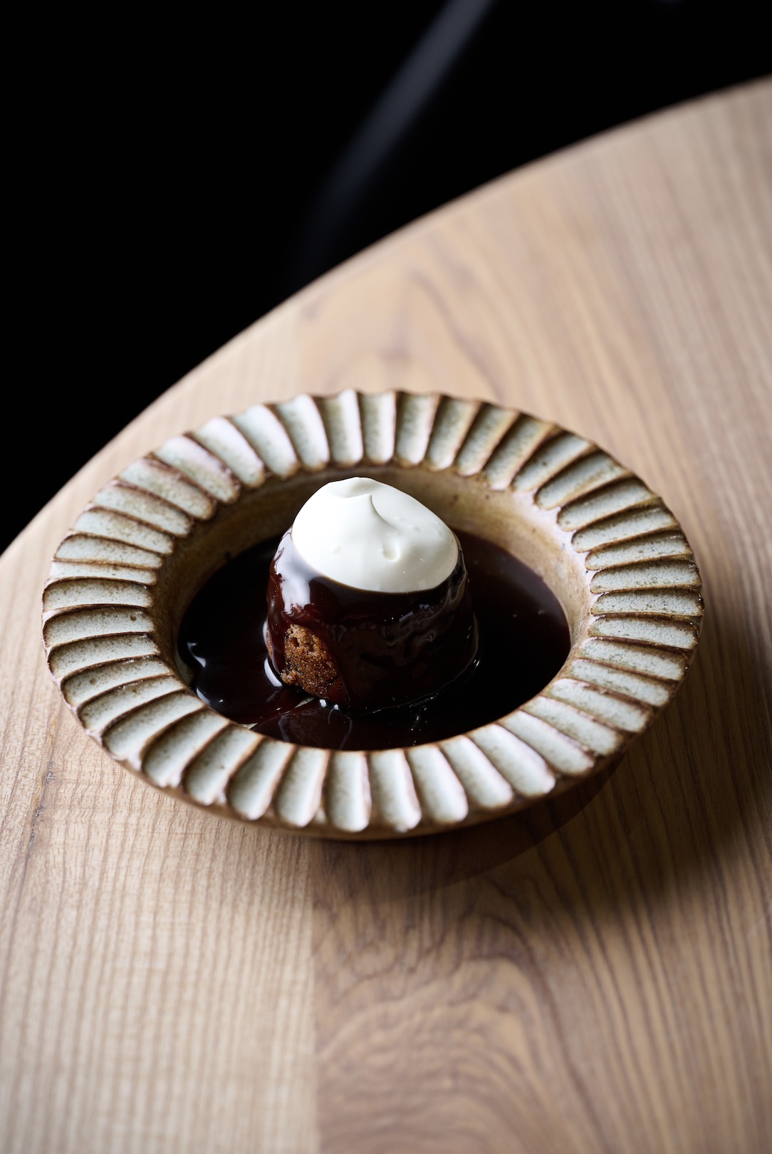 Food at JÖRO at Oughtibridge Mill.