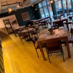 Interior of the Chop Shop Bar & Grill..