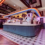 The bar at Mr Wilson's.