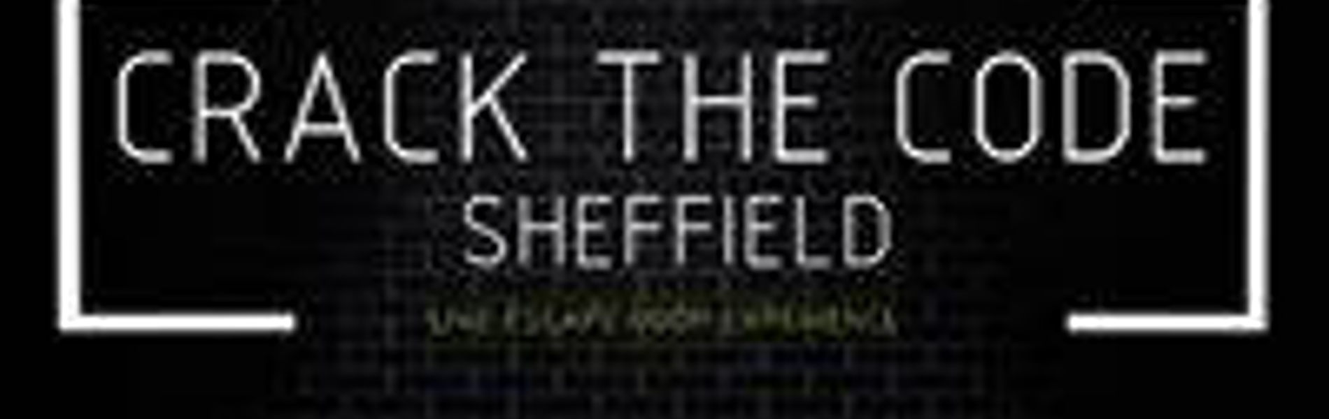 The Crack The Code Sheffield logo which consists of the text 'Crack The Code Sheffield' in square brackets  on a black background.