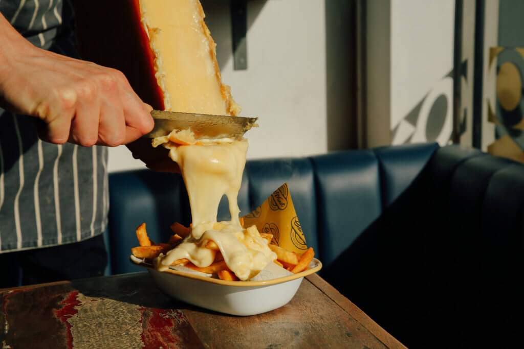 Cheesy chips at the Two Thirds Beer Co.