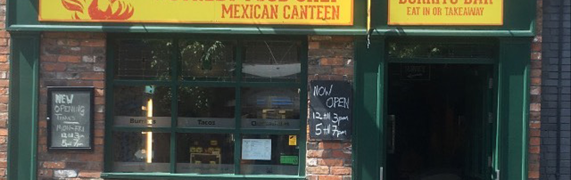 Exterior of the Street Food Chef.