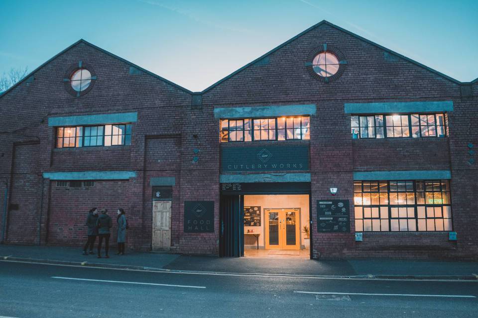 Exterior of Cutlery Works.