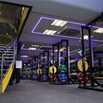 Weights at the Goodwin Sports Centre.
