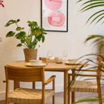 Dining room in one of the apartments at  JÖRO Oughtibridge Mill..