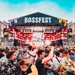 Crowd in front of the Bassfest stage from a previous year.