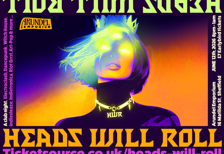 promo image for the event with an illustration of a futuristic person with glowing eyes.