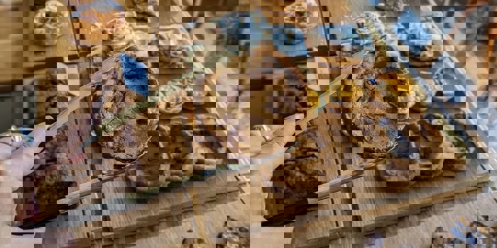 Cakes at Bakers Yard Bakery.