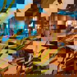 Photograph of the interior of Hygge.