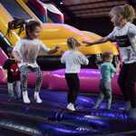 Children jumping and having fun at Air Haus.